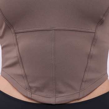 AUCV002-1 Майка Yoga коричневый